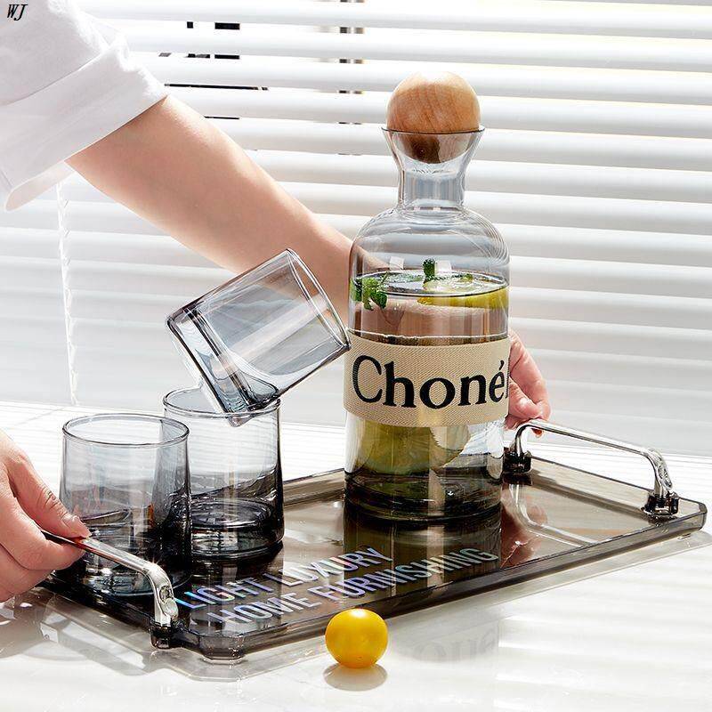 北欧风轻奢水具套装家用客厅冷水壶水杯水壶茶杯喝水杯子凉水杯