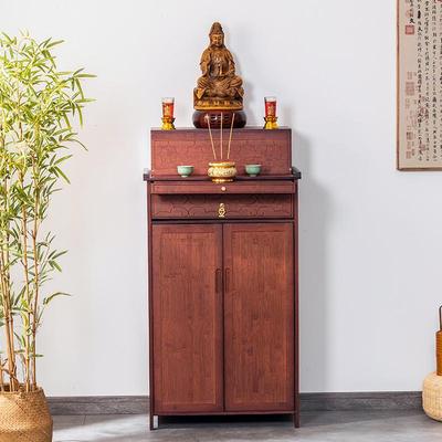佛龛新中式立柜财神爷柜子观音关公神台供桌家用香案现代轻奢小型