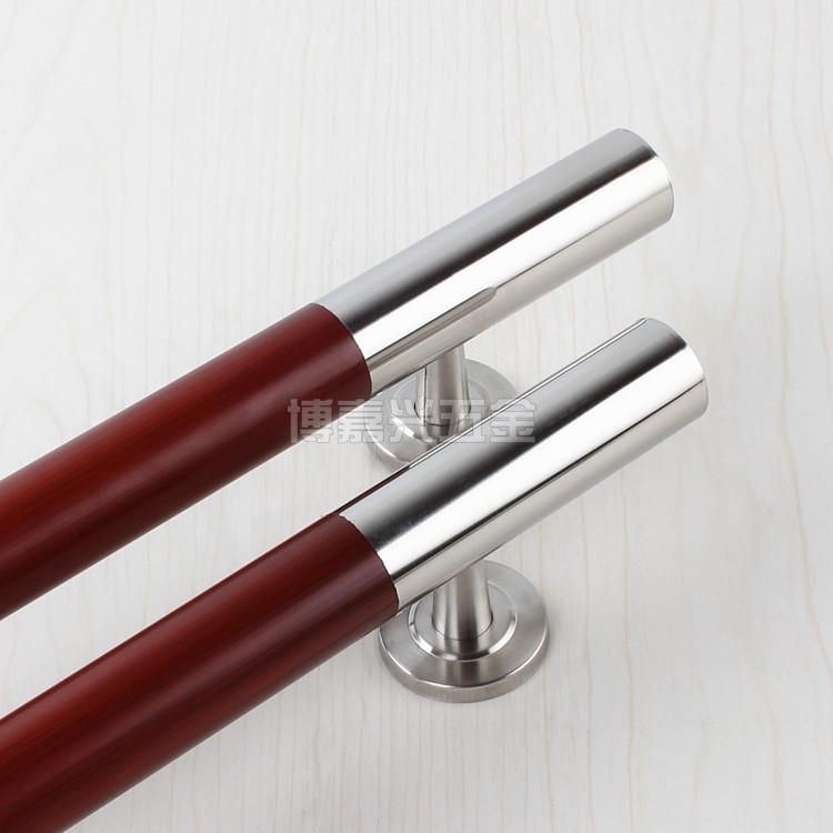 烤漆中木红木色拉手房门木门明门把手不锈钢门拉手大门明装门拉手