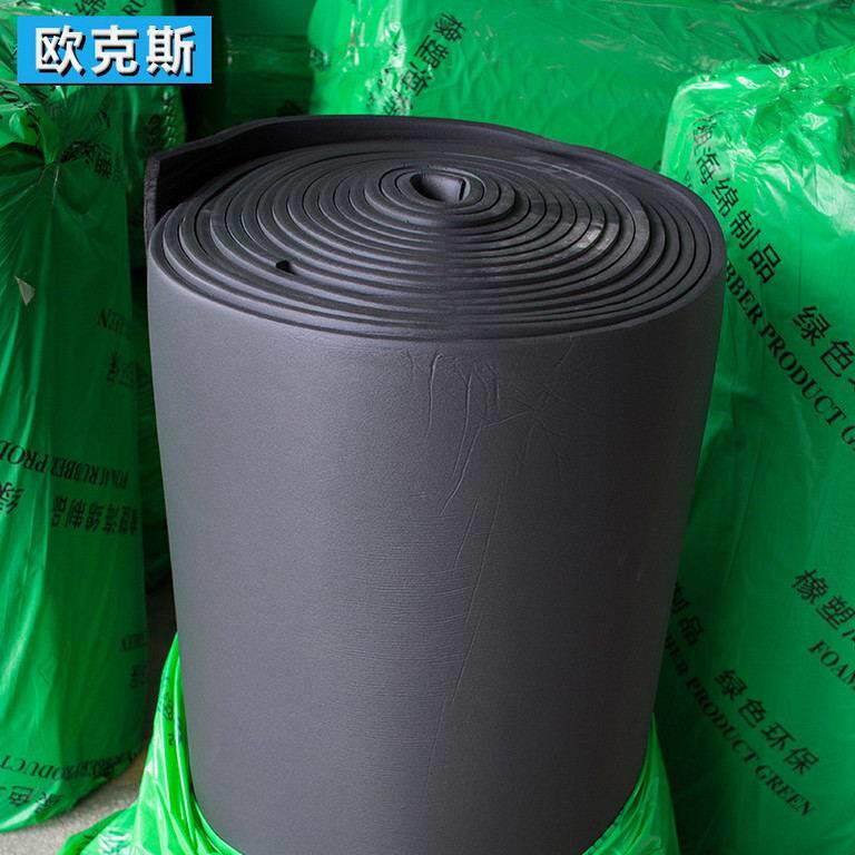 橡塑板隔热棉隔音棉B2级防水墙体下水管阻燃保温棉隔热板隔音吸音