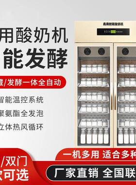 豪华酸奶机商用全自动冷藏发酵柜灭菌发酵箱鲜奶吧发酵柜醒发