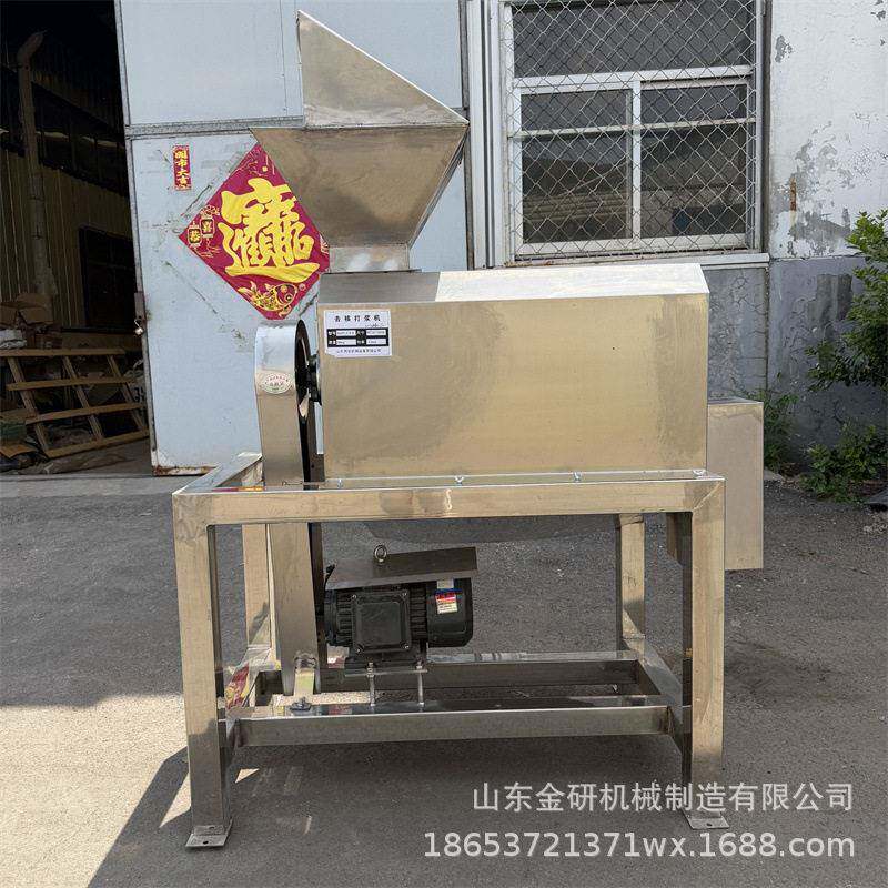 菠萝苹果梨粉碎打泥机煮熟红枣黄杏去核打浆机蟠桃青梅西梅脱核器
