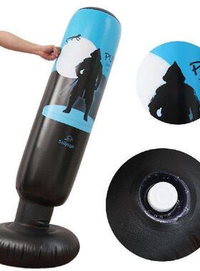 Inflatable Punching Bag Freestanding Boxing Bag with