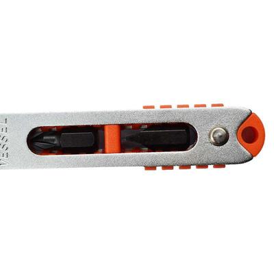 VESSEL威威板型棘轮螺丝刀多用棘轮批六角批头螺丝刀十字一字起子