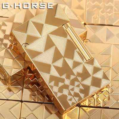 高档法国ghorse原装正品 朗声打火滑机士男气侧防风充创意个性礼