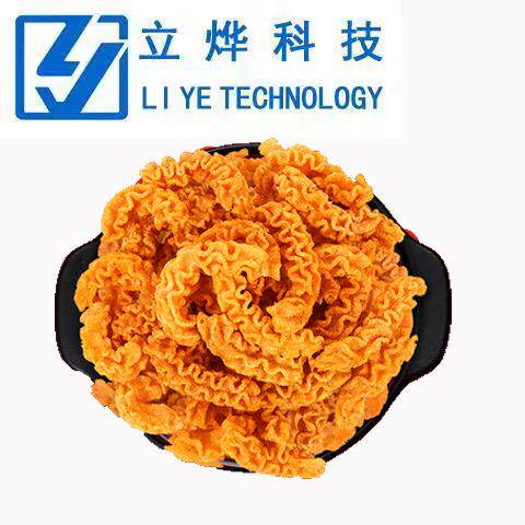 油炸小麻花生产线多口味麻花生产设备油炸休闲小零食膨化机挤压机