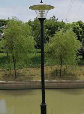 庭院灯3米3.米4米公园太阳46415能景观草坪灯室六外别5墅小庭区角
