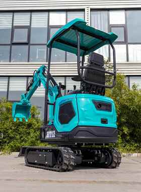HT10挖机厂家直售HT2小型A家用挖机出口欧洲EP欧放五排履1带小挖