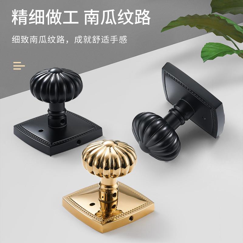 锁门家球用通用型球形锁圆室内卧室南瓜卫浴卫生间老式房门锁型形