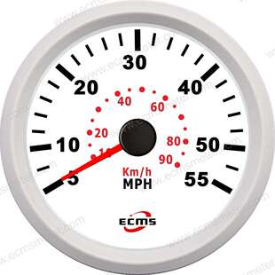 ECP改装 速度表55MPH 车汽车电车船用仪表步进电机指针脉冲气压式