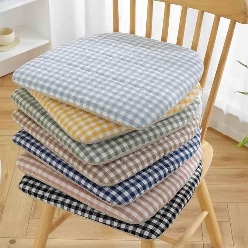 棉椅子垫加厚马蹄形防滑坐垫四季通用方形餐椅垫客厅老年家用座垫