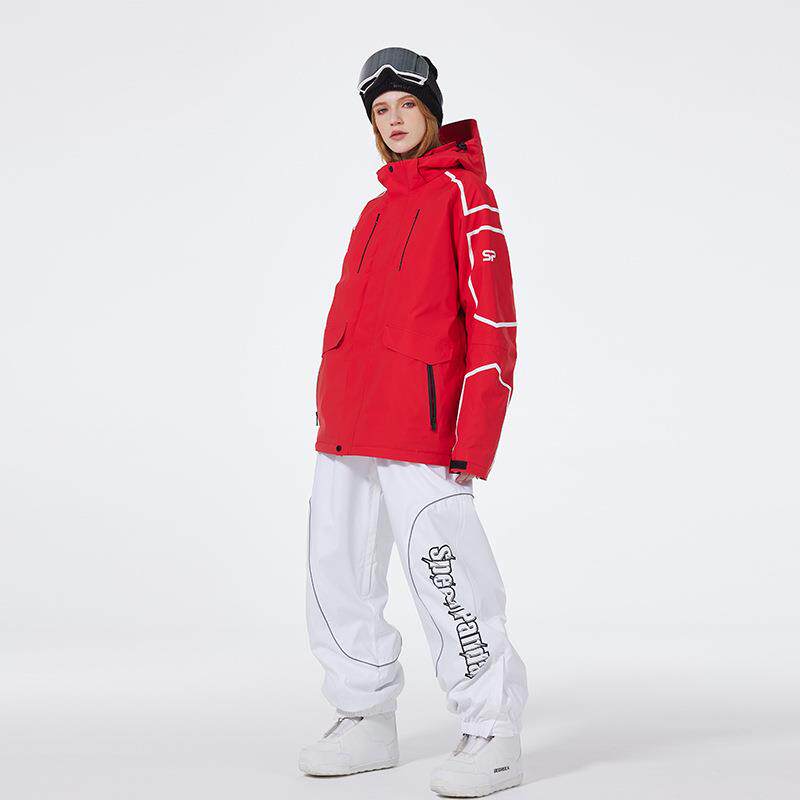 新款滑雪服男女款套装冬季户外滑雪衣裤单板双板滑雪服套装