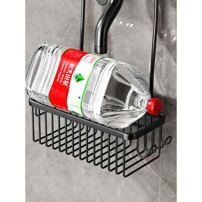Convenient Toilet Shower Rack with No Drilling