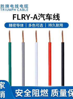 FLR6Y-A 0.5电子线汽车连接线 耐温200度 无屏蔽低压汽车电线
