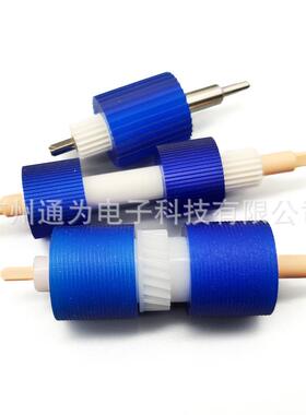 蓝色改良施乐411241104127D110D95D1254595900纸盒搓纸轮