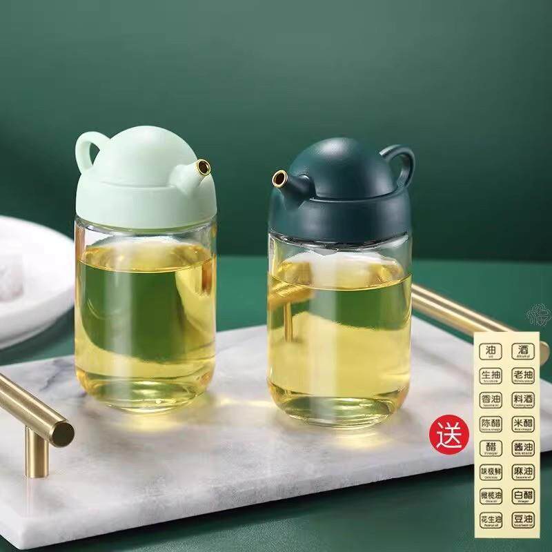 油壶玻璃家用油瓶厨房油罐壶调料瓶酱油醋小控油壶不挂油装油容器