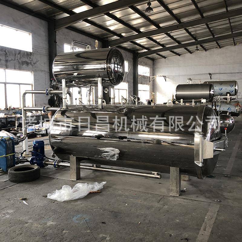 火腿肠水浴式杀菌锅罐头设备生榨椰子汁高温杀菌釜
