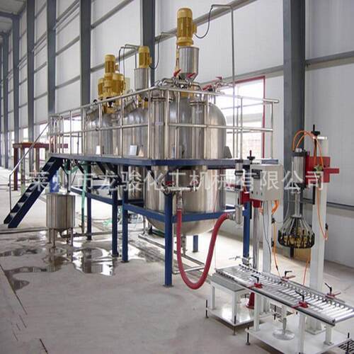 高剪切涂料成套设备水性漆涂料设备质感漆涂料成套设备反应釜