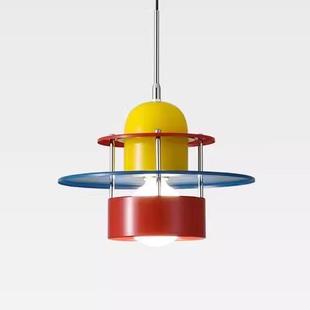 北欧新款 饰吧台灯 彩色床头小吊灯卧室房间玄关马卡龙吊灯孟菲斯装