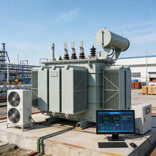 S22-1250kVA油浸式变压器效节能智能温控工业园区供电