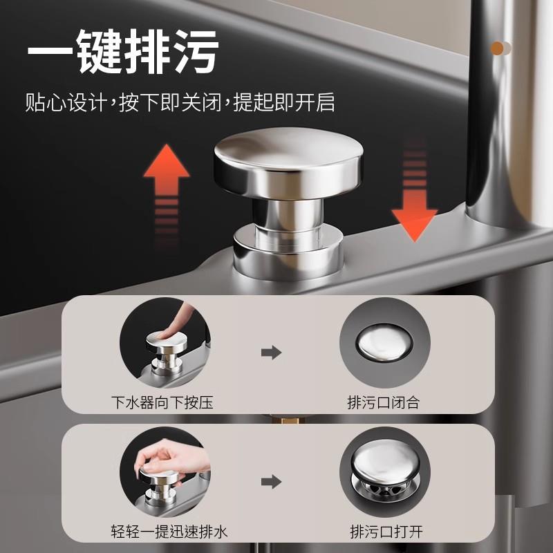 拖把池阳台家用自动排水落地墩布卫生间清洁工具收纳移动洗拖把架