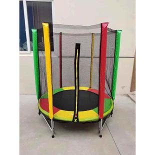 室内外儿童蹦蹦床跳跳床4.5FT 工厂出厂 8FT圆形带护网Trampoline
