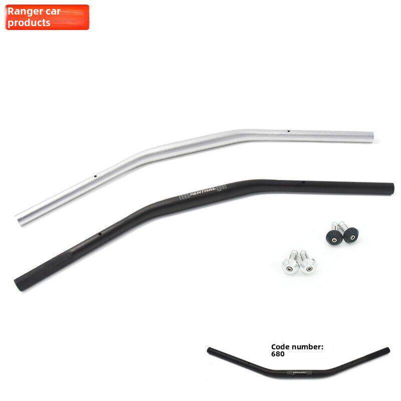 赛科龙RE3平把覆古摩托车改装无极300AC直把方向把28-22变径车把