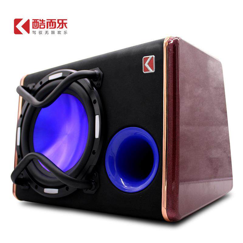 厂家直销有源重低音12v大功率车载音响改装音箱汽车低音炮10寸