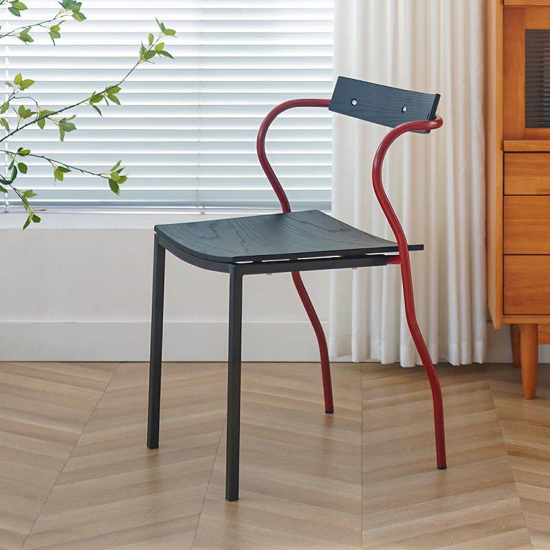 北欧中古餐椅实木靠背椅家用轻奢简约网红设计师复古休闲餐桌椅子,住宅家具,餐椅,淘宝优惠券,粉丝福利购,淘宝优惠卷