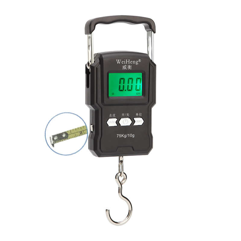 威衡手提秤便携式电子秤高精度弹簧称快递小称家用称重器商用50kg