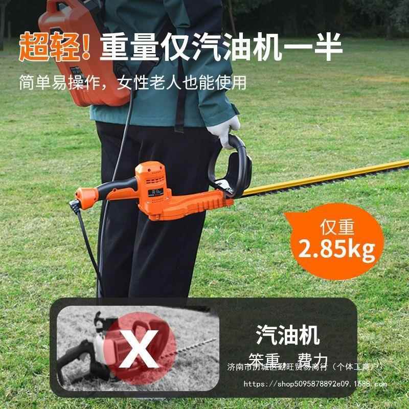 TSZ充电式绿树化电动绿篱机修机园林剪茶机修茶灌木树球枝剪机篱