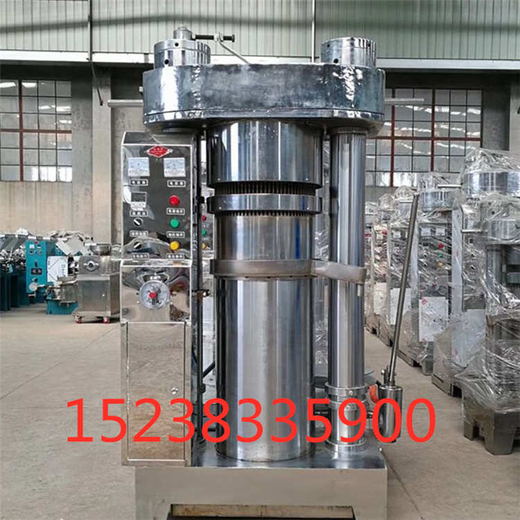 芝麻核桃液压榨油机 180立式香油机 榨油坊用花椒籽榨油机厂家