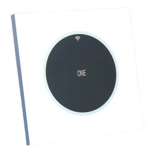 40A8000W无线触摸开关智能无线开关酒店墙壁触摸开关一位
