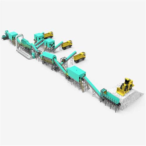 众惠装潢建筑垃圾固废分拣生产线垃圾处理设备垃圾资源再生利用机