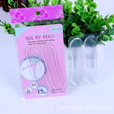 Silicone Heel Pads, Half Size Insoles, Heel Grips for Preven