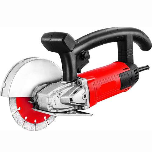 1800W开槽机156单片石材切割机适用砖墙混凝土各类石材双片开槽机