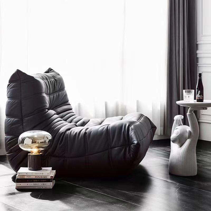 毛虫懒人沙发90478068躺椅红毛阳台闲卧室客厅榻榻米休单人休闲网