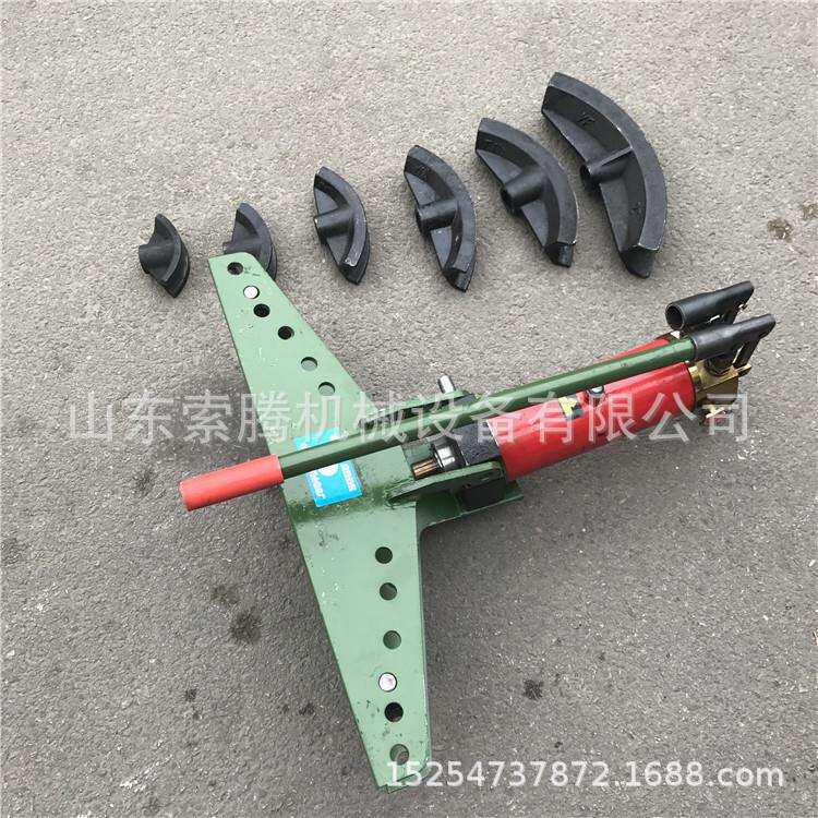 3寸手动液压顶弯机 镀锌钢管液液压弯管机