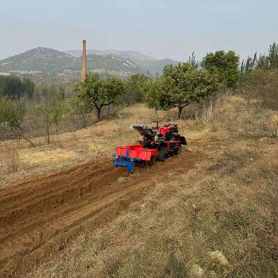 多功能农用水田开沟除草 四驱新型水旱两用乘坐旋耕机