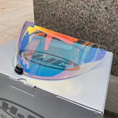 HJC摩托车全盔I70 i10镜片配件黑片电镀夜视镜下巴网防雾贴片C70