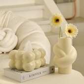 钦昊创意ins奶油风纸巾盒摆件客厅创意抽纸盒创意家用茶几桌面装