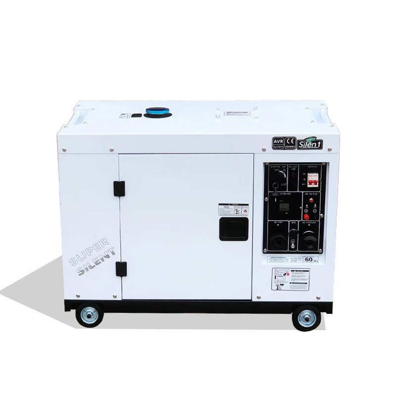 风冷柴油发电机组3KW5KW6KW7KW8KW10KW12KW15家用小型静音发电机