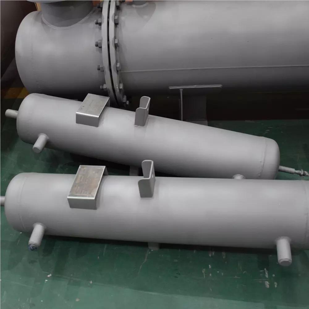 多型号可拆冷却器 汽水换热式 螺旋缠绕式管JX-KX凝器 钛材换热冷