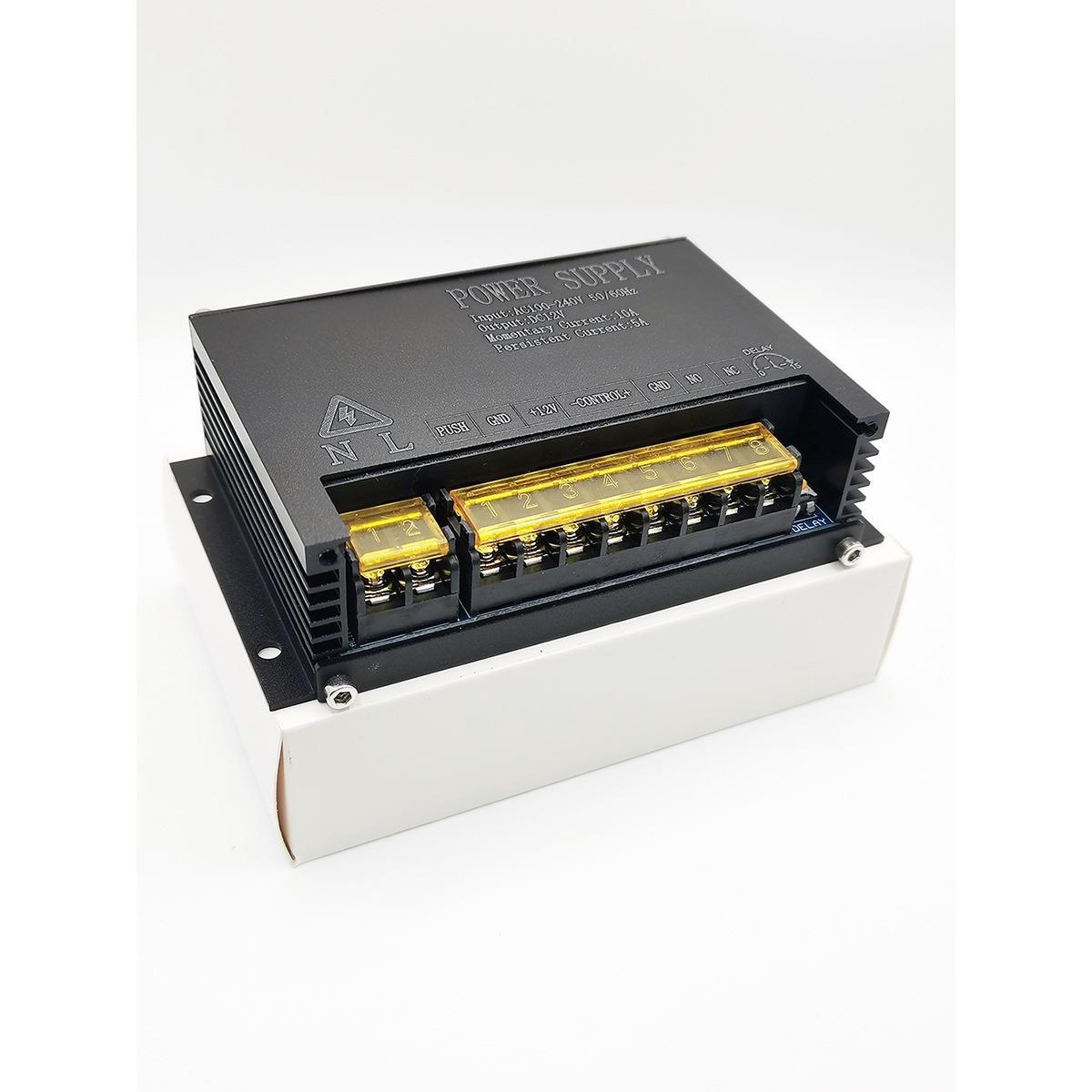12V10A门禁电源人脸识别指纹机门禁开关电源电插锁磁力锁小控制器