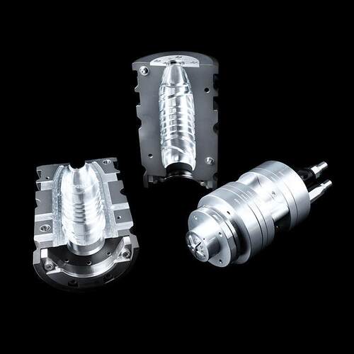 6腔高品质吹瓶模具HDPE注塑模具矿泉水瓶吹塑模具加工制造开模