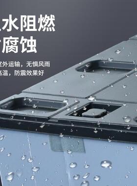 折吹塑围箱可叠天地盖防中水蜂板窝板BOF空板物流周转箱塑料中转