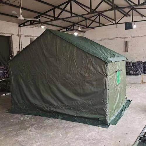 户外野外施工工地工程帐篷野营救灾加厚保暖防雨帆布民用养棉