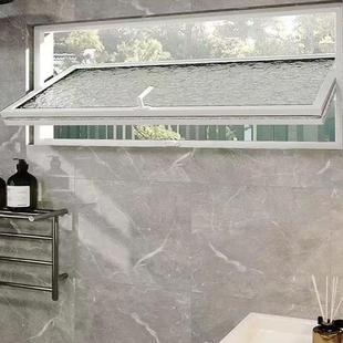 铝合金极窄小窗暗卫采光窗长方形中轴旋转窗通风小窗艺术卧室窗户