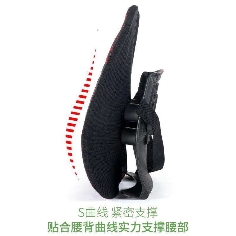 人体工学靠垫办公室靠枕 开车用双背腰垫车品防磨损汽车腰靠