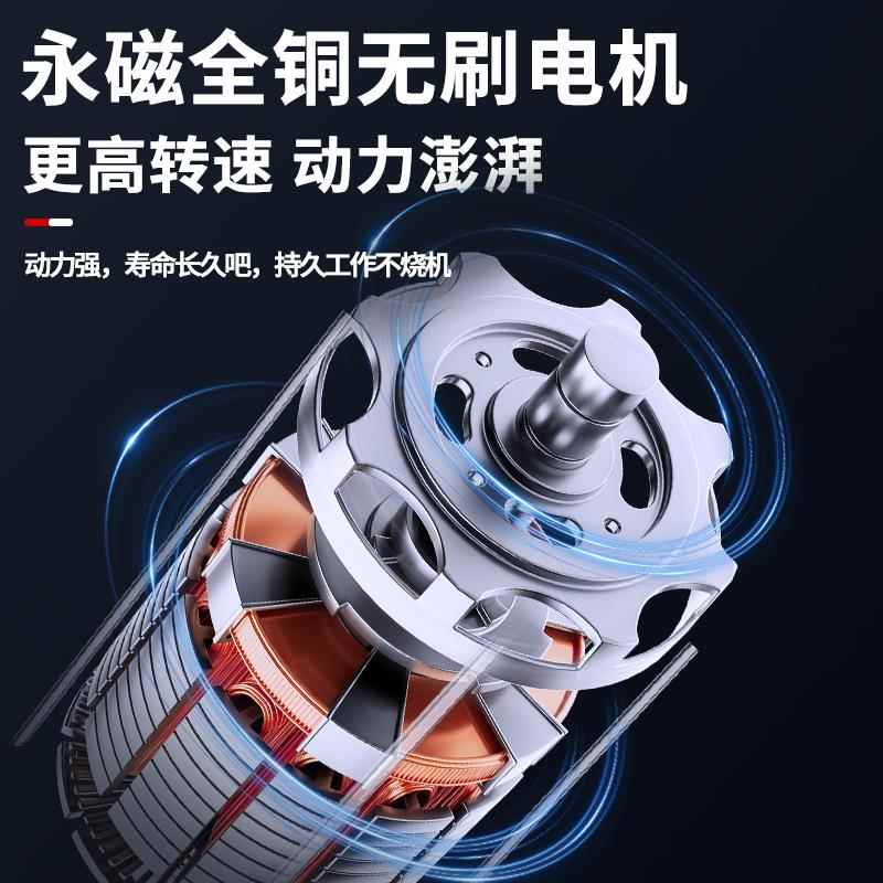 无刷直流潜水泵48v60v72v电动车电瓶车专用抽水泵农用灌溉抽水机